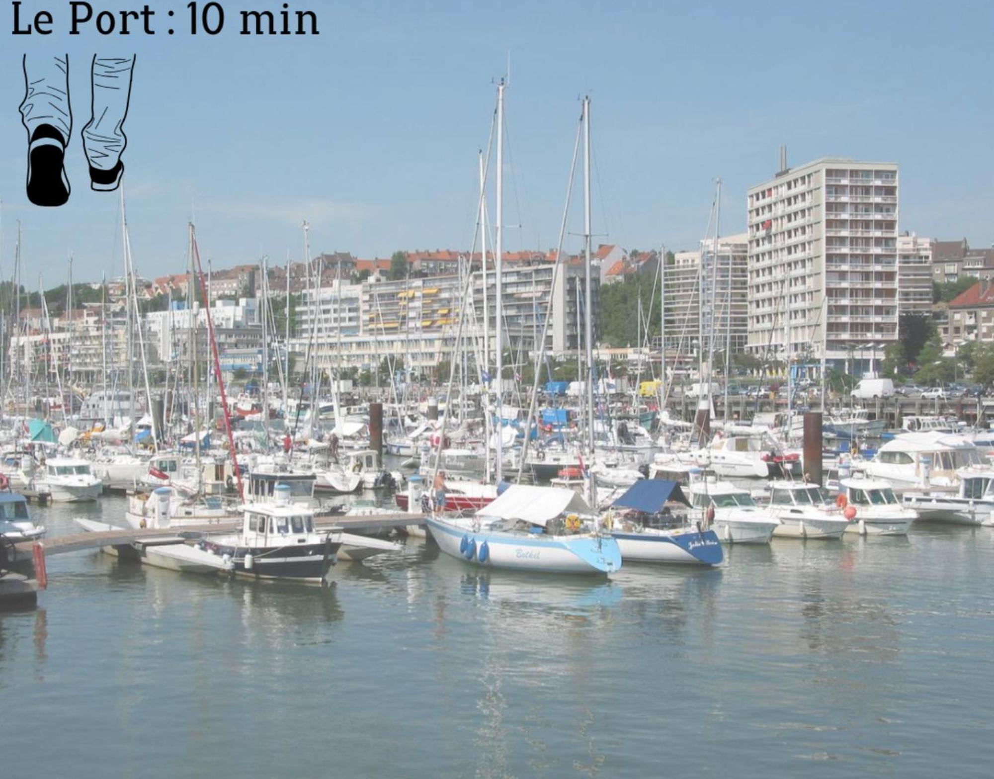 Appartamento Le Charme Des Remparts Boulonnais Boulogne-sur-Mer Esterno foto