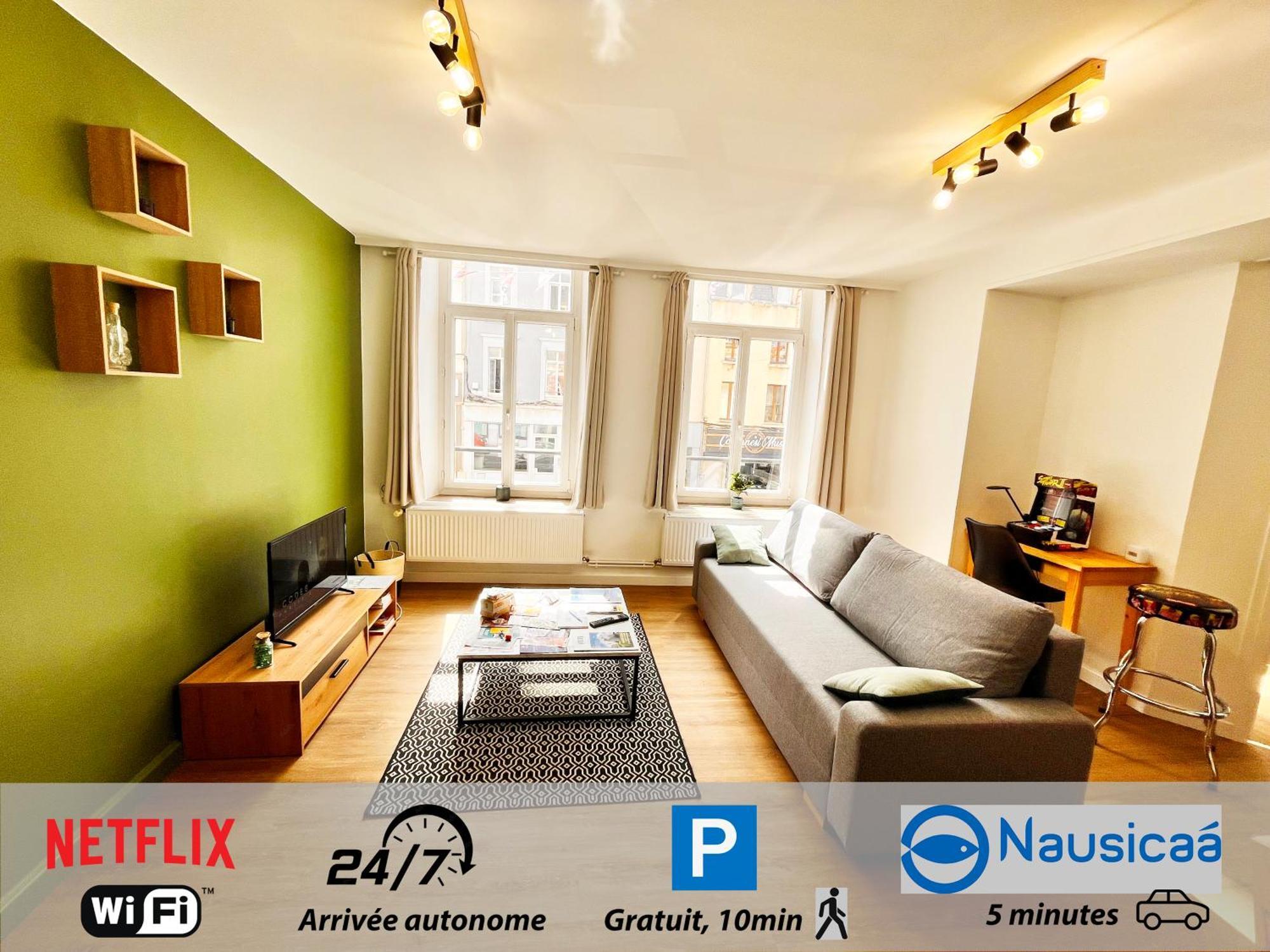 Appartamento Le Charme Des Remparts Boulonnais Boulogne-sur-Mer Esterno foto